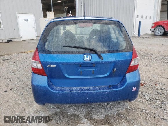2007 Honda Fit with VIN JHMGD38437S043630, listed as a Copart auction lot 68904544 with 127,279 mi miles and Salvage Title. Bid and sale history available at carsss.com. Image 6.