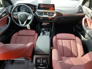 2024 BMW X3 sDrive30i z VIN WBX47DP05RN262593, wystawiony jako Copart lot #54863395 z przebiegiem 17 048 mil mil oraz Szkody całkowita. Historia ofert i sprzedaży dostępna na DreamBid. Obrazek 8.