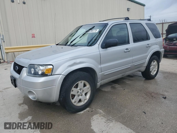 2006 Ford Escape Limited with VIN 1FMCU94196KA99953, listed as a Copart auction lot 88786175 with 154,129 mi miles and Salvage title. Bid and sale history available at DreamBid. Image 1.