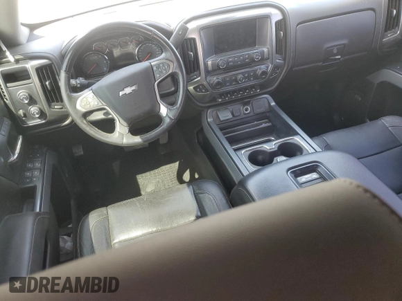 2018 Chevrolet Silverado 1500 LTZ with VIN 3GCUKSEC5JG431277, listed as a Copart auction lot 50258025 with 85,279 mi miles and Salvage Title. Bid and sale history available at DreamBid. Image 8.