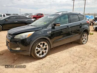 2013 Ford Escape Titanium z VIN 1FMCU0J94DUB51271, wystawiony jako Copart lot #58824285 z przebiegiem 148 831 mil mil oraz Szkoda całkowita • Salvage title. Historia ofert i sprzedaży dostępna na DreamBid. Obrazek 1.