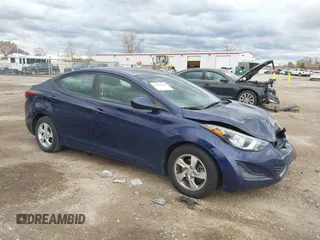 2014 Hyundai Elantra SE with VIN 5NPDH4AE7EH483394, listed as a IAAI auction lot 40725490 with 78,270 mi miles and . Bid and sale history available at DreamBid. Image 1.