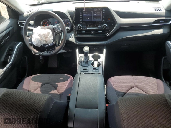 2020 Toyota Highlander L with VIN 5TDCZRBH3LS001963, listed as a Copart auction lot 64033055 with 44,918 mi miles and Salvage title. Bid and sale history available at DreamBid. Image 8.