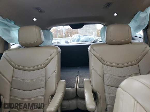 2021 Cadillac XT6 Premium Luxury with VIN 1GYKPFRS8MZ132642, listed as a Copart auction lot 77756874 with 33,415 mi miles and Non repairable. Bid and sale history available at DreamBid. Image 10.