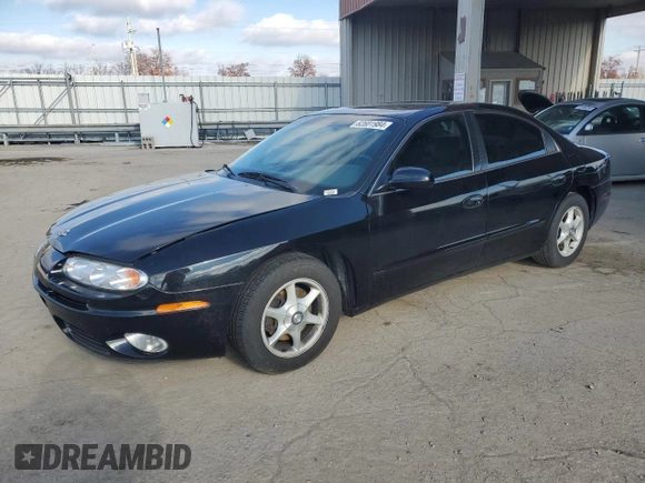 2001 Oldsmobile Aurora with VIN 1G3GR62H714104411, listed as a Copart auction lot 82601984 with 135,486 mi miles and Salvage Title. Bid and sale history available at DreamBid. Image 1.