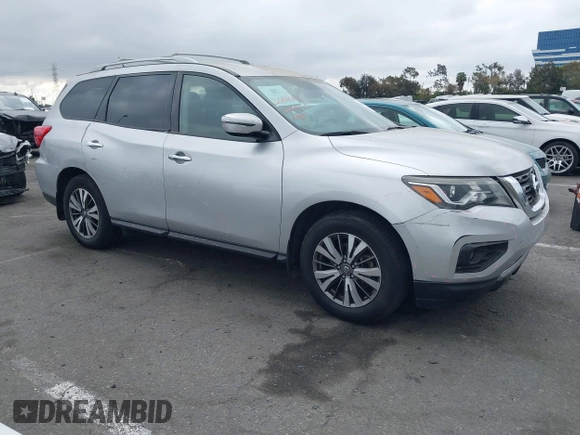 2018 Nissan Pathfinder SL with VIN 5N1DR2MN3JC674373, listed as a IAAI auction lot 41699281 with 56,254 mi miles. Bid and sale history available at carsss.com. Image 13.