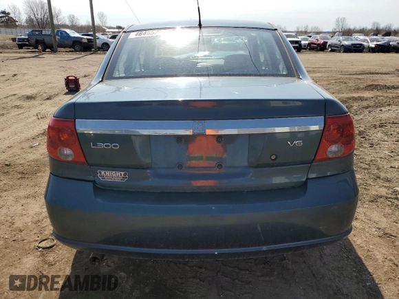 2004 Saturn L L300 2 with VIN 1G8JD54R14Y513404, listed as a Copart auction lot 48465275 with Not Provided miles and Salvage Title. Bid and sale history available at carsss.com. Image 6.