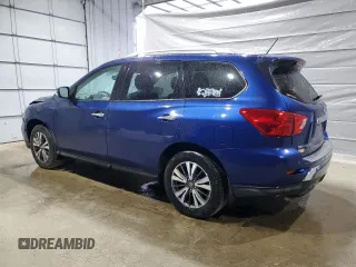 2017 Nissan Pathfinder SV with VIN 5N1DR2MM9HC902958, listed as a Copart auction lot 53950335 with 157,553 mi miles and Salvage title. Bid and sale history available at DreamBid. Image 2.