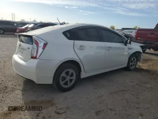 2015 Toyota Prius Four with VIN JTDKN3DU4F0408163, listed as a Copart auction lot 53390595 with 0 mi miles and Salvage Title. Bid and sale history available at carsss.com. Image 3.
