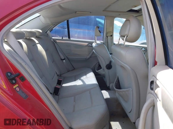 2005 Mercedes-Benz C 230 Kompressor with VIN WDBRF40JX5F623313, listed as a IAAI auction lot 42025177 with 124,109 mi miles and . Bid and sale history available at DreamBid. Image 8.