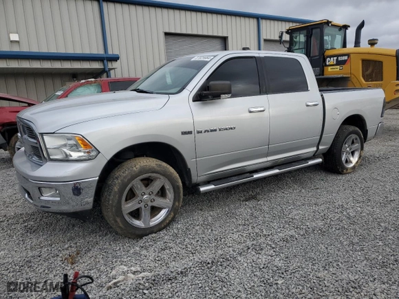 2012 Ram 1500 Outdoorsman with VIN 1C6RD7LT6CS289511, listed as a Copart auction lot 87025664 with 129,210 mi miles and Salvage Title. Bid and sale history available at carsss.com. Image 1.