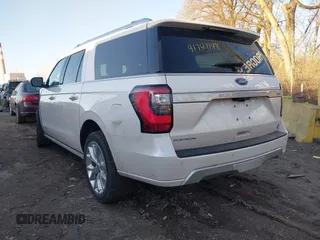 2018 Ford Expedition Max Platinum z VIN 1FMJK1MT3JEA09672, wystawiony jako IAAI lot #41747148 z przebiegiem 126 149 mil mil oraz . Historia ofert i sprzedaży dostępna na DreamBid. Obrazek 3.