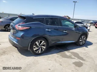 2015 Nissan Murano SL with VIN 5N1AZ2MG7FN271268, listed as a Copart auction lot 48418085 with 219,233 mi miles and Salvage Title. Bid and sale history available at carsss.com. Image 3.