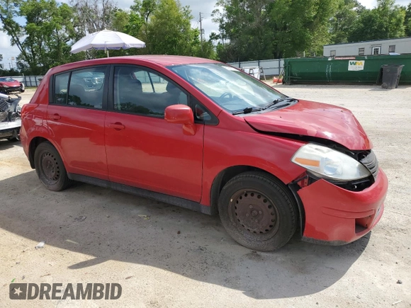 2010 Nissan Versa 1.8 SL with VIN 3N1BC1CP7AL437709, listed as a Copart auction lot 50507355 with 95,549 mi miles and Non Repairable. Bid and sale history available at carsss.com. Image 4.
