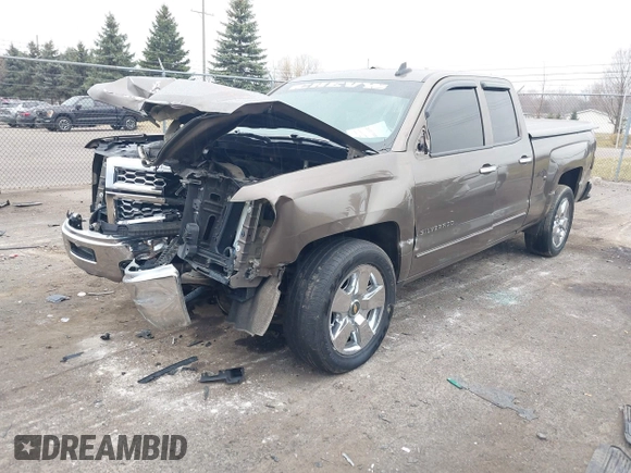 2015 Chevrolet Silverado 1500 LT with VIN 1GCVKREC9FZ237338, listed as a IAAI auction lot 41897225 with 154,229 mi miles and . Bid and sale history available at DreamBid. Image 2.
