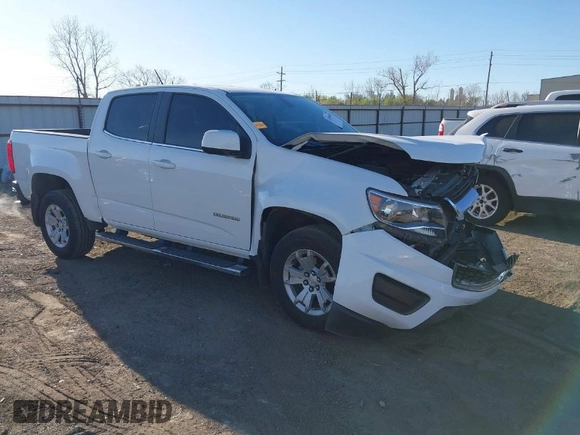 2020 Chevrolet Colorado 2WD LT with VIN 1GCGSCEN1L1124890, listed as a IAAI auction lot 41856902 with 85,512 mi miles and . Bid and sale history available at DreamBid. Image 1.
