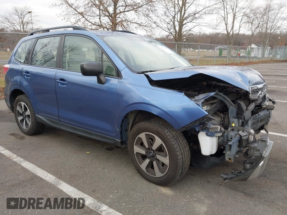 2018 Subaru Forester z VIN JF2SJABC7JH472767, wystawiony jako IAAI lot #40918955 z przebiegiem 72 592 mil mil oraz . Historia ofert i sprzedaży dostępna na DreamBid. Obrazek 1.