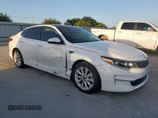 2016 Kia Optima EX with VIN 5XXGU4L30GG098066, listed as a Copart auction lot 62771145 with 102,098 mi miles and Salvage title. Bid and sale history available at DreamBid. Image 4.