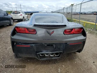 2015 Chevrolet Corvette 2LT with VIN 1G1YD2D77F5109649, listed as a Copart auction lot 70458944 with 47,467 mi miles and Salvage Title. Bid and sale history available at carsss.com. Image 6.