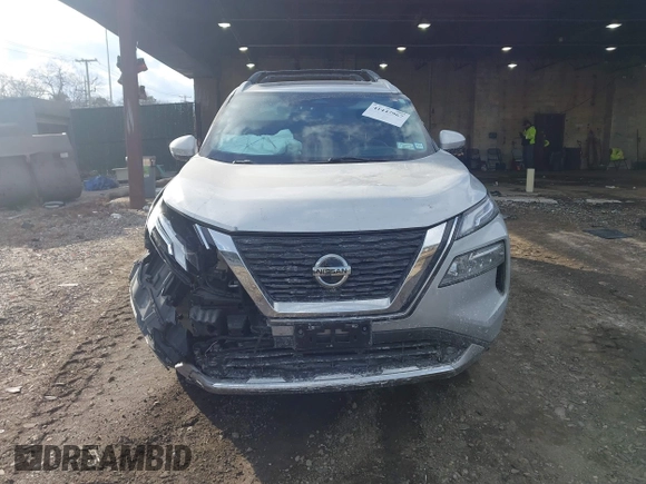 2021 Nissan Rogue Platinum with VIN JN8AT3DD4MW304899, listed as a IAAI auction lot 41447967 with 75,541 mi miles. Bid and sale history available at carsss.com. Image 12.