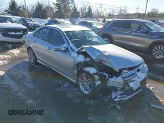 2012 Mercedes-Benz C-Class C 300 Sport with VIN WDDGF8BB7CR229159, listed as a IAAI auction lot 41241648 with 160,587 mi miles. Bid and sale history available at carsss.com. Image 1.