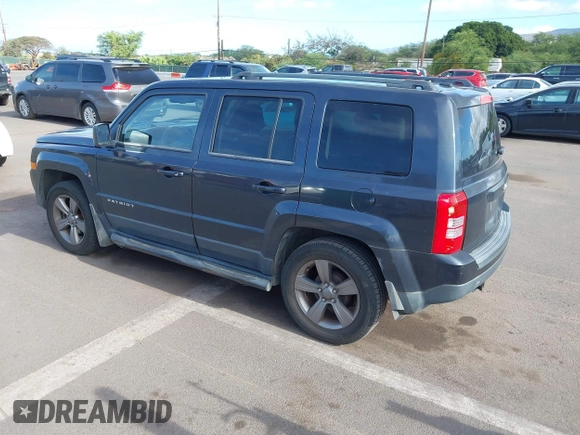 2014 Jeep Patriot Latitude with VIN 1C4NJPFA9ED679293, listed as a IAAI auction lot 42078681 with 94,124 mi miles and . Bid and sale history available at DreamBid. Image 3.