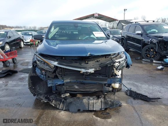 2024 Chevrolet Equinox LS with VIN 3GNAXHEG0RL166546, listed as a IAAI auction lot 41284692 with 1 mi miles. Bid and sale history available at carsss.com. Image 12.