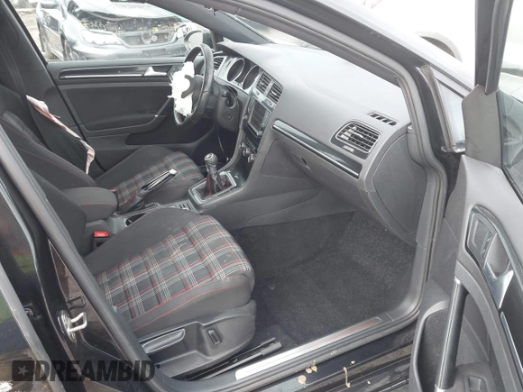 2017 Volkswagen Golf GTI S with VIN 3VW547AU5HM065033, listed as a IAAI auction lot 41461817 with 114,879 mi miles. Bid and sale history available at carsss.com. Image 5.