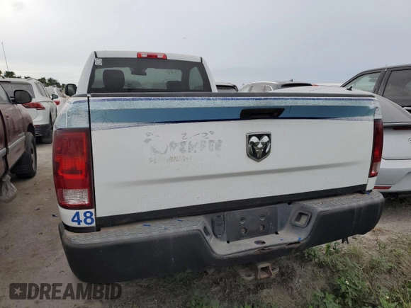 2017 Ram 1500 Tradesman with VIN 3C6JR6DG1HG773921, listed as a Copart auction lot 74532164 with Not provided miles and Salvage title. Bid and sale history available at DreamBid. Image 6.