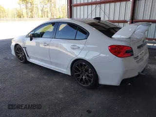2020 Subaru WRX STI with VIN JF1VA2S64L9812553, listed as a IAAI auction lot 41915476 with 66,157 mi miles. Bid and sale history available at carsss.com. Image 3.