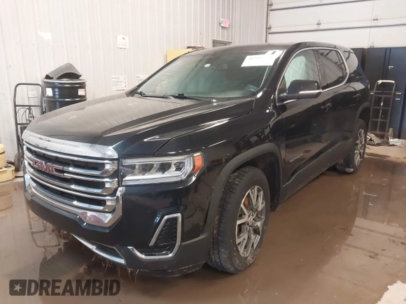 2020 GMC Acadia SLE with VIN 1GKKNKLA3LZ232641, listed as a IAAI auction lot 41586252 with 135,958 mi miles and . Bid and sale history available at carsss.com. Image 17.