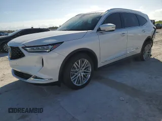 2024 Acura MDX Advance with VIN 5J8YE1H89RL000113, listed as a Copart auction lot 87325524 with 11,533 mi miles and Salvage title. Bid and sale history available at DreamBid. Image 1.