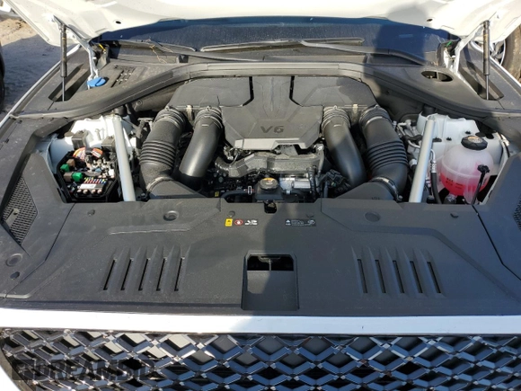 2024 Genesis GV70 Sport with VIN 5NMMCDTC1RH011009, listed as a Copart auction lot 77260974 with 1,672 mi miles and Non Repairable. Bid and sale history available at DreamBid. Image 11.