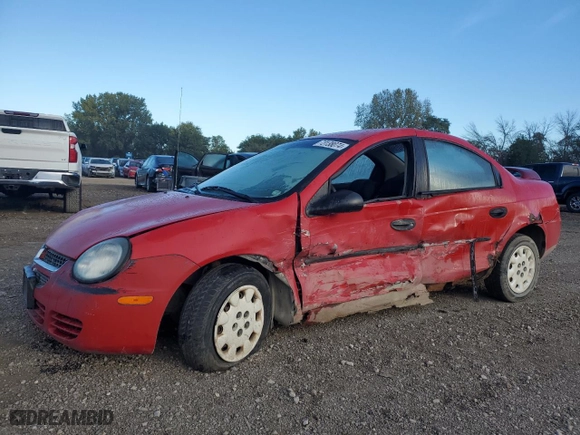 2003 Dodge Neon SE with VIN 1B3ES26C93D157666, listed as a Copart auction lot 73138074 with 119,221 mi miles and Salvage Title. Bid and sale history available at carsss.com. Image 1.
