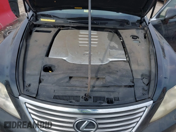 2010 Lexus LS 460 with VIN JTHBL5EF0A5091980, listed as a IAAI auction lot 41598197 with 230,278 mi miles. Bid and sale history available at carsss.com. Image 10.