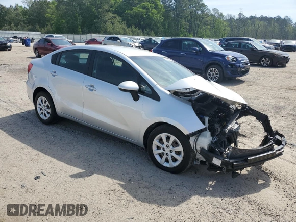 2017 Kia Rio LX z VIN KNADM4A39H6044042, wystawiony jako Copart lot #53063165 z przebiegiem Nie podano mil oraz Szkody całkowita. Historia ofert i sprzedaży dostępna na DreamBid. Obrazek 4.