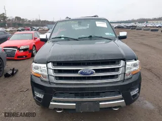 2015 Ford Expedition EL Platinum with VIN 1FMJK1MT9FEF40253, listed as a IAAI auction lot 41685478 with 124,986 mi miles. Bid and sale history available at carsss.com. Image 12.