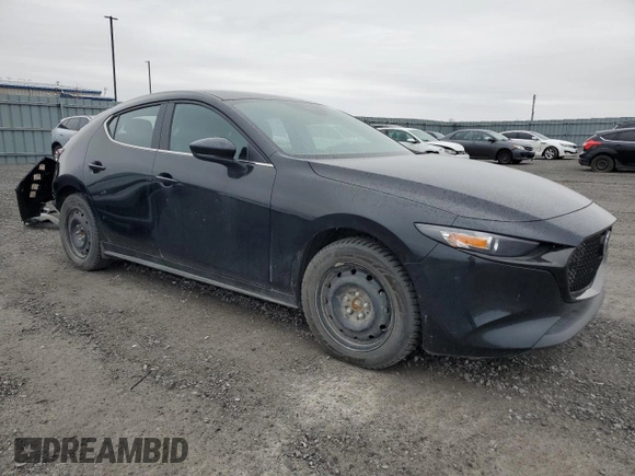2025 Mazda 3 S Select Sport with VIN JM1BPAKMXS1774103, listed as a Copart auction lot 53522565 with 2,968 mi miles and Salvage Title. Bid and sale history available at DreamBid. Image 4.