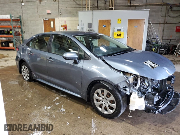 2020 Toyota Corolla LE with VIN JTDEPRAE6LJ041053, listed as a Copart auction lot 45939475 with 133,020 mi miles and Salvage Title. Bid and sale history available at carsss.com. Image 4.