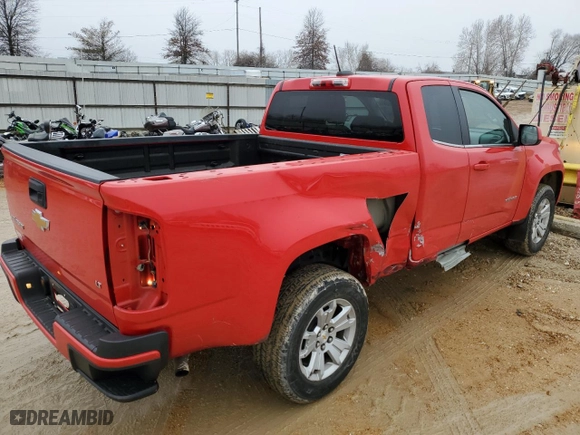 2015 Chevrolet Colorado 2WD LT with VIN 1GCHSBEA9F1251029, listed as a Copart auction lot 38416084 with NaN miles and Salvage Title. Bid and sale history available at carsss.com. Image 3.