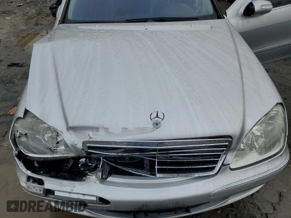 2006 Mercedes-Benz S 430 with VIN WDBNG83J56A480722, listed as a Copart auction lot 84189154 with 126,437 mi miles and Salvage Title. Bid and sale history available at carsss.com. Image 12.