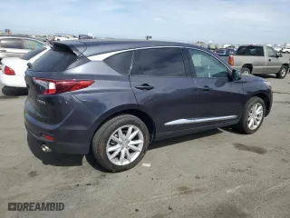 2020 Acura RDX with VIN 5J8TC1H39LL019417, listed as a Copart auction lot 75625154 with 59,699 mi miles and Salvage Title. Bid and sale history available at carsss.com. Image 3.