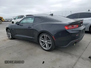 2018 Chevrolet Camaro 1LT with VIN 1G1FB1RS0J0180993, listed as a Copart auction lot 54443585 with 54,824 mi miles and Salvage Title. Bid and sale history available at carsss.com. Image 2.