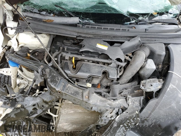 2011 Kia Forte LX with VIN KNAFT4A20B5350790, listed as a Copart auction lot 75699204 with 0 mi miles and Non Repairable. Bid and sale history available at carsss.com. Image 11.