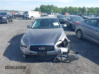 2014 Infiniti Q50 Sport with VIN JN1BV7AR3EM705555, listed as a IAAI auction lot 42221829 with 61,623 mi miles and . Bid and sale history available at DreamBid. Image 12.