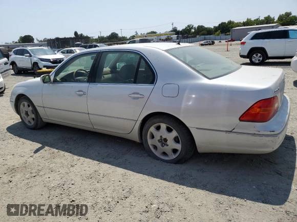 2003 Lexus LS 430 z VIN JTHBN30F930094558, wystawiony jako Copart lot #59749825 z przebiegiem 254 174 mil mil oraz Czysty tytuł • Clean title. Historia ofert i sprzedaży dostępna na DreamBid. Obrazek 2.