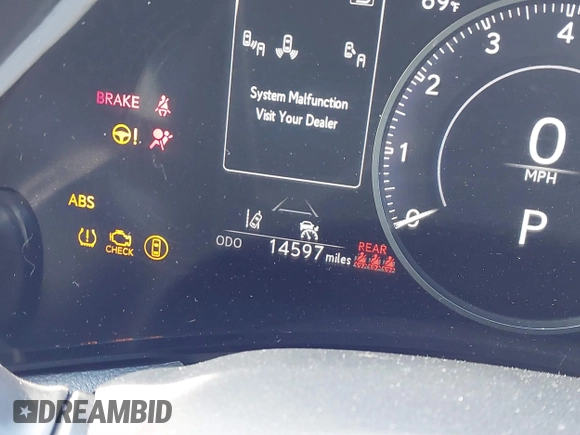 2023 Lexus NX 250 z VIN 2T2ADCAZXPC003877, wystawiony jako IAAI lot #41593097 z przebiegiem 14 597 mil mil oraz . Historia ofert i sprzedaży dostępna na DreamBid. Obrazek 15.