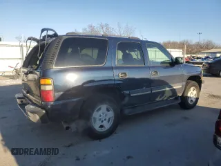 2004 Chevrolet Tahoe LS with VIN 1GNEC13V04J259945, listed as a Copart auction lot 88194905 with 225,491 mi miles and Salvage Title. Bid and sale history available at carsss.com. Image 3.