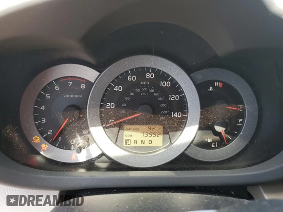 2008 Toyota RAV4 Limited with VIN JTMZK31V986011942, listed as a Copart auction lot 60715435 with 73,992 mi miles and Salvage title. Bid and sale history available at DreamBid. Image 9.