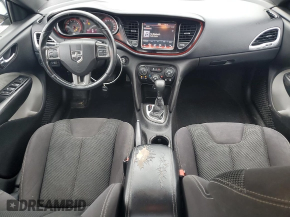 2015 Dodge Dart SXT with VIN 1C3CDFBB7FD102016, listed as a Copart auction lot 60536365 with 186,322 mi miles and Salvage title. Bid and sale history available at DreamBid. Image 8.